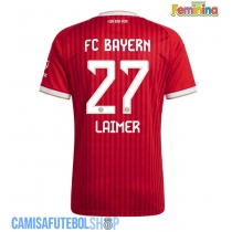 Camisa de time de futebol Bayern Munich Konrad Laimer #27 Replicas 1º Equipamento Feminina 2026-27 Manga Curta